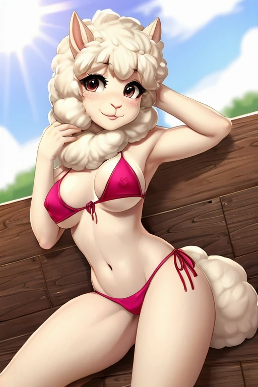 Alpaca bikini