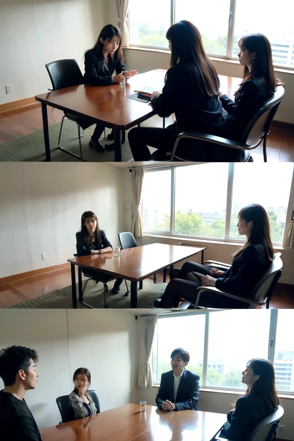 Episode 1: First meeting scene 1: school hallway background: student, 학생들이 오가고 있sound.
line:
Seoyeon: "Minjun아, Would you like to join our ecology club this time?? It's really fun!"
Minjun: "sound... I'm not sure. I'm not really interested in environmental protection...."
Seoyeon: "Come just once! You really won't regret it."
scene 2: ecology club room
배경: ecology club room, 벽에는 환경 관련 포스터들이 붙어 있sound.
line:
Seoyeon: "everyone, 새로 들어온 Minjun이를 소개할게요."
Minjun: "hello... 김Minjun입니다."
Sunwoo: "welcome, Minjun아. Our club is carrying out various activities to protect the environment.."
scene 3: Club activity planning meeting background: ecology club room, Club members sitting around a table.
line:
Seoyeon: "The first activity will be picking up trash around the school.. Everyone is ready?"
Minjun: "Pick up trash... It may not seem like a big deal, but."
scene 4: Minjun의 결심
배경: 집에서 책상에 앉아 있는 Minjun.
line:
Minjun: "Let's give it a try. It is said that small actions combined can make a big difference., Is it really??"