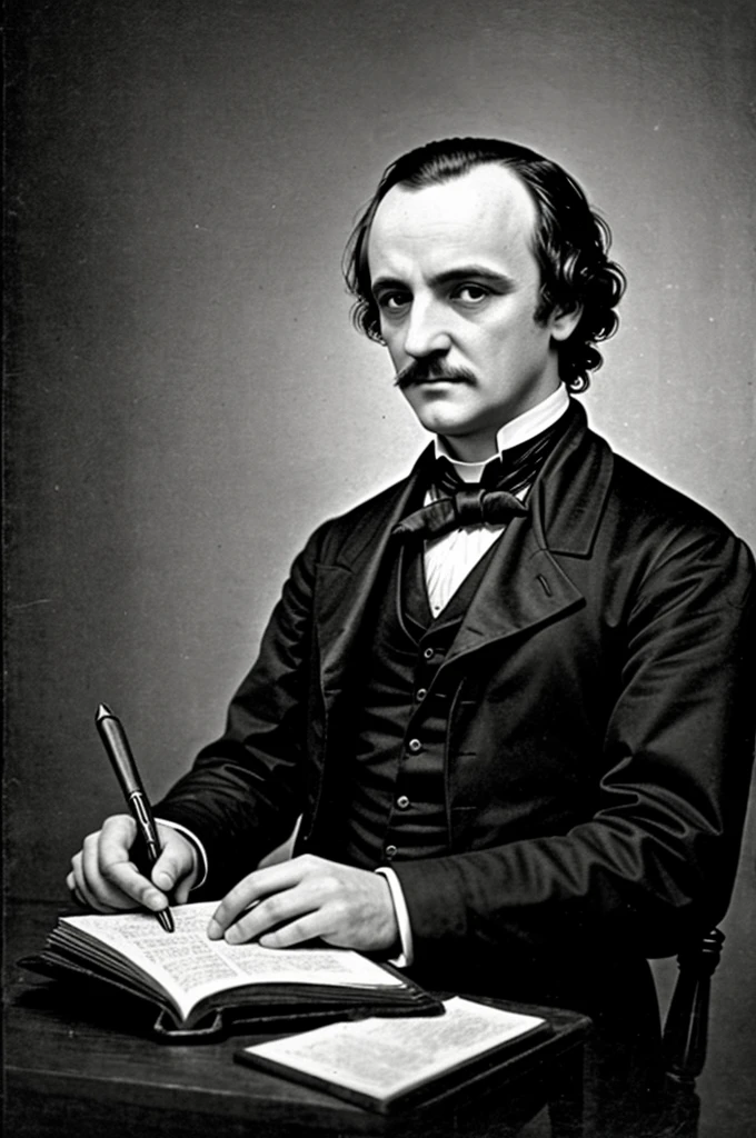 Create a cover of Edgar Allan Poe's Tale of the Black Cat