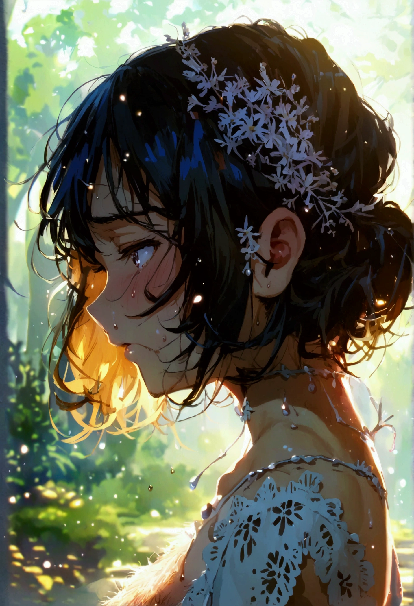 Anime girl hairy pubic hair disgusting pooping nsfw