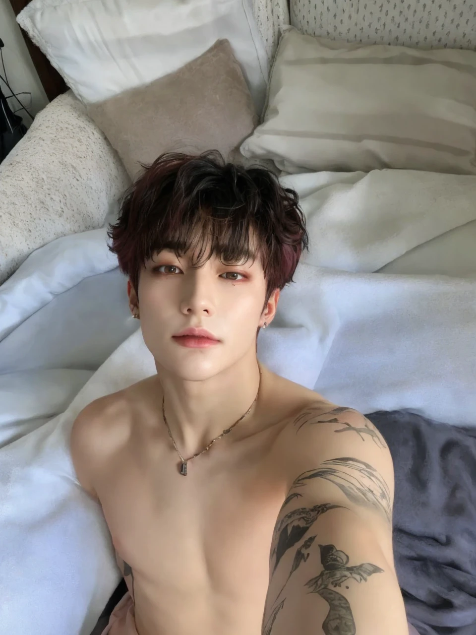 hyunstayv2, front facing, twink, parted lips, (dark pink hair:1.2), dark pink prince regal outfit, (ultra realistic:1.2), (close-up photo:1.1), (gothic european castle background:1.2), (intricate:1.2), (looking at viewer:1.2),   