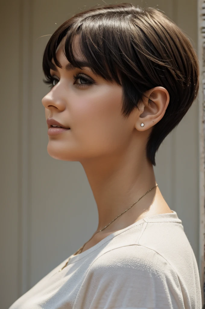 short hair girl