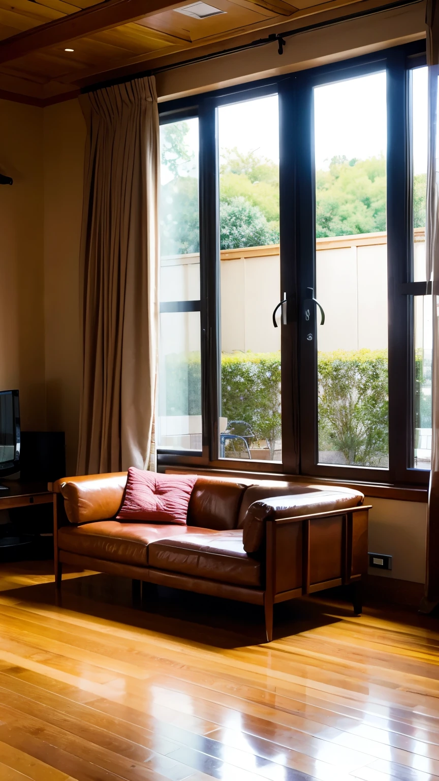 Nobody is here、Large living room、No tables