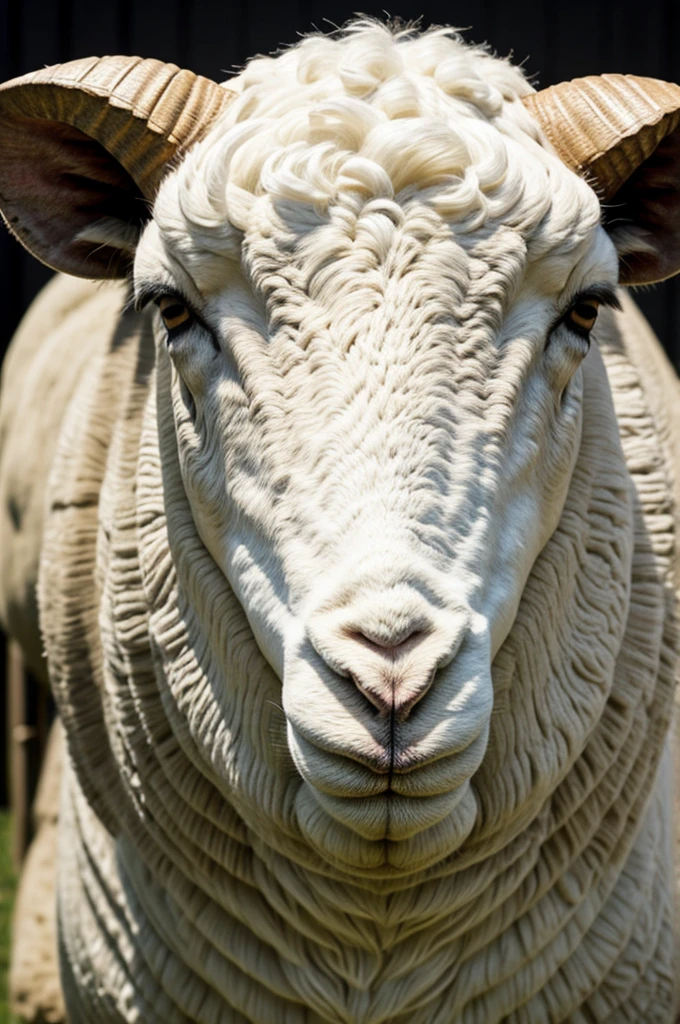 Sheep head muscles