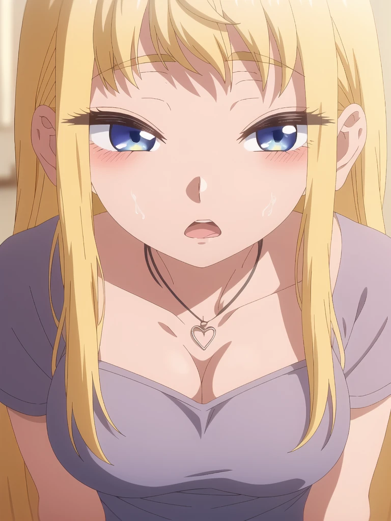 score_9, score_8_up, score_7_up,1girl,source_anime,historiaReiss ,blonde hair,long hair,blue eyes,detailed face,masterpiece,best quality,christa renz, blush, medium breasts, , room, bed, nipples,  nude, cute, , close up, blush,  looking up, angry, shy, head up, swallow, neck, swallowing,closed eyes,
