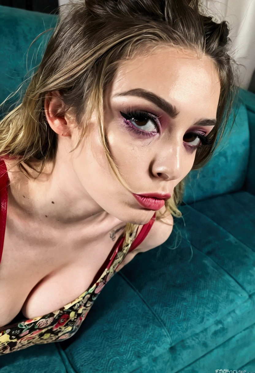 (head of&#39;artwork:1.3), (absurdists:1.3), (best quality:1.3), (8K), (large head of&#39;artwork digital art), (detailed illustration of the manga), (manipulated hair), anatomie parfaite, (sharp eyeliner, eye shadow, detailed eyes:1.1), (intricate details:1.3), (ultra-detailed:1.3), (illustration:1.3), (sharpness:1.3), (Natural lighting:1.05), (Des couleurs vives:1.3), CASSER, 1boy, dessin au trait, vampire, mafia, bandit, sitting on the sofa, dazzle