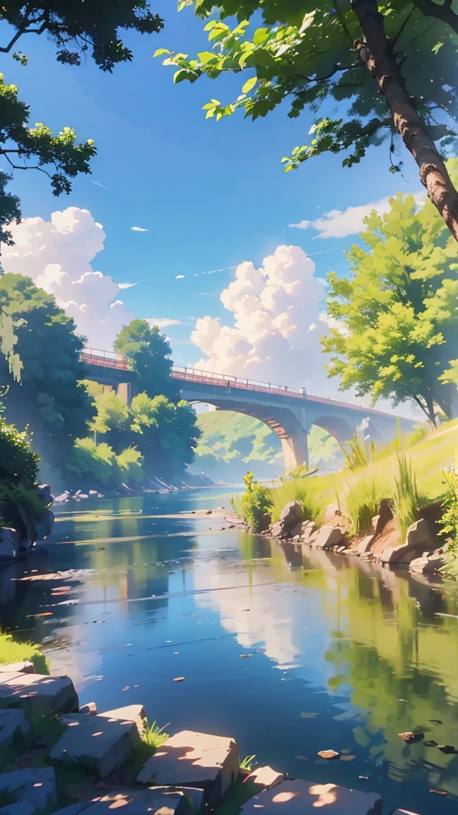 You can hear the quiet murmur of the river。Listen to the sound、Feel the comfortable relaxation。