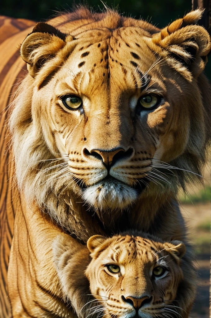 Make an image of the Leo sign that looks human
