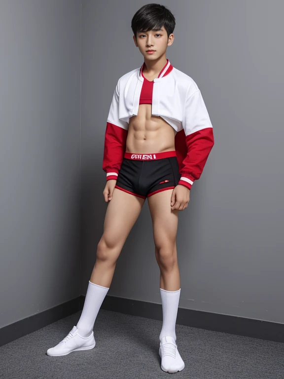 teenagers , very young , light-skin , wearing an dark red sexy underwear, tmasterpiece,k hd,the feet,Transparent sports vest,semi transparent,black long socks,The barefoot , red colour , handsome and cute , extreme cute boy , white skin , dark red underwear boxers shorts , extremely tall and cute boy ,oppa model , handsome model , full body , dark red boxers underwears short shorts , black socks , white light-skin , Chinese model , young boy , white skin , handsome and extremely cute , red boxers underwear shorts , long black socks , handsome model , at the park , jogging , model oppa , long legs , jogging , running , high knee black socks ,black long socks , stand up , extremely tall , extremely high , red underwears , red sports underwear , long black socks , clean and white legs , Chinese model , extremely long legs , looking at the camera , clean and white thigh , heavy bulge , kid face , b , wearing red underwears boxers , light and white skin , Chinese model , strike a pose , sexy pose , flexing pose , show off his handsome pose , size different , height different , tallest boy in the world , height comparison with other boy
