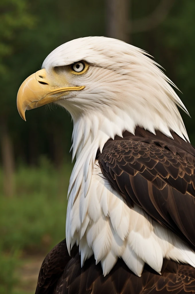 Create profile photo of a eagle.