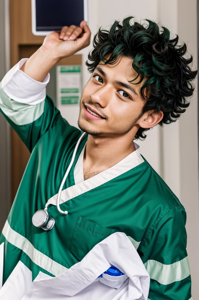 Izuku midoriya nurse