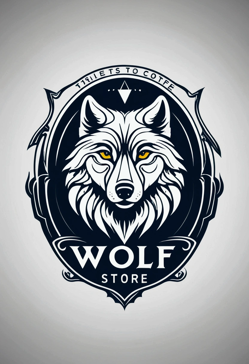 Create a Wolf Store written logo