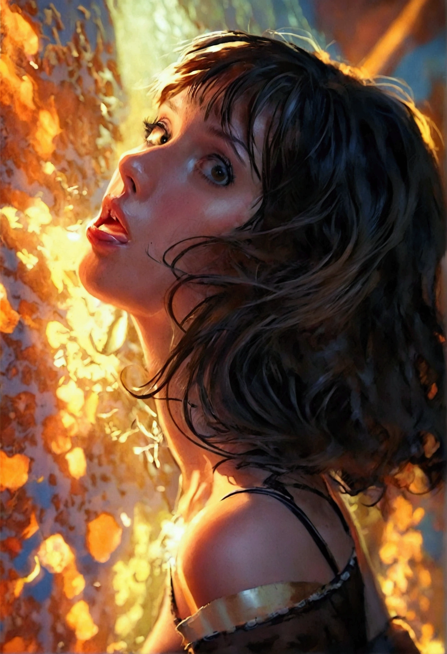 Femme e girl sexy qui suce une bite