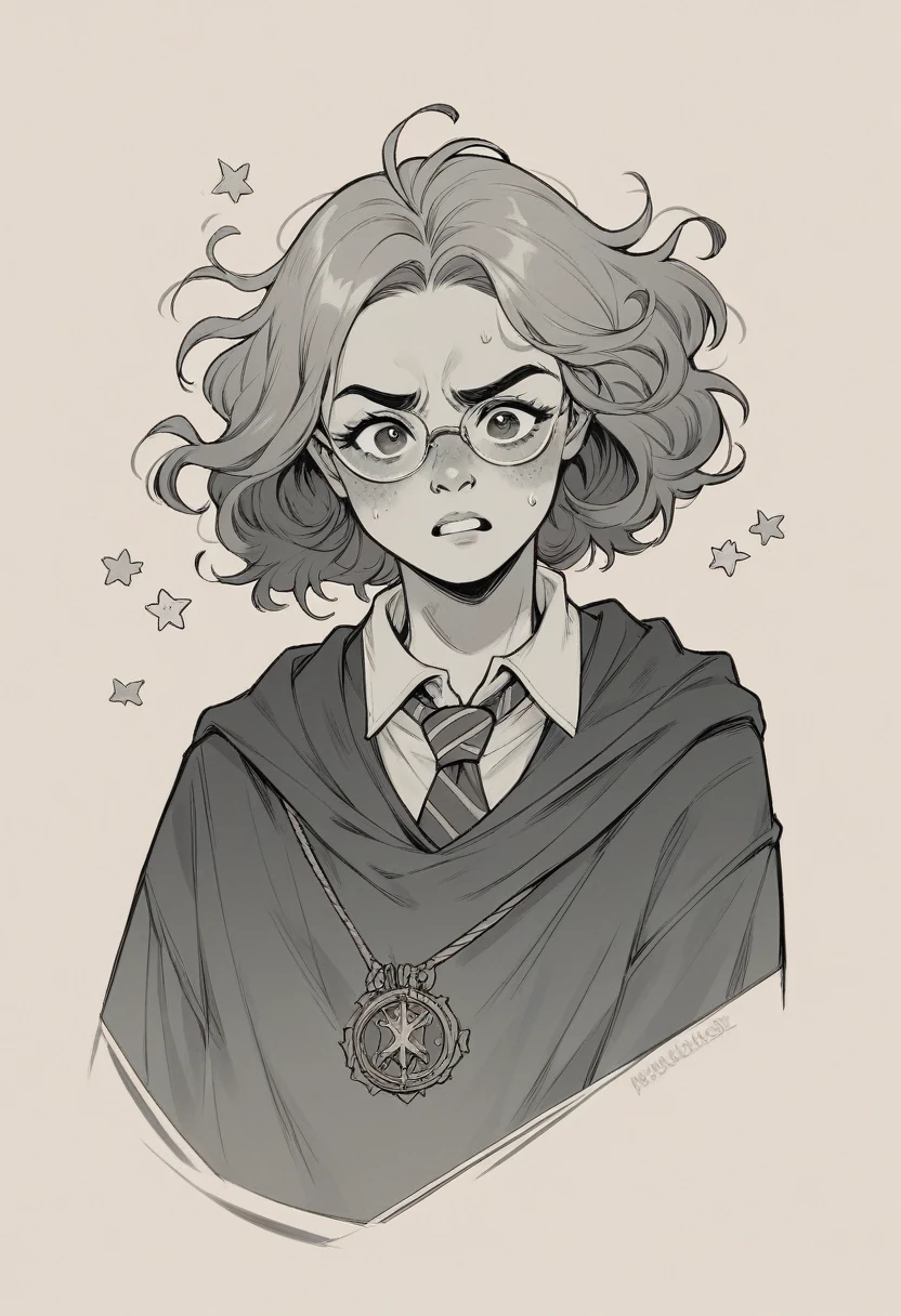 Draw a Harry Potter cartoon