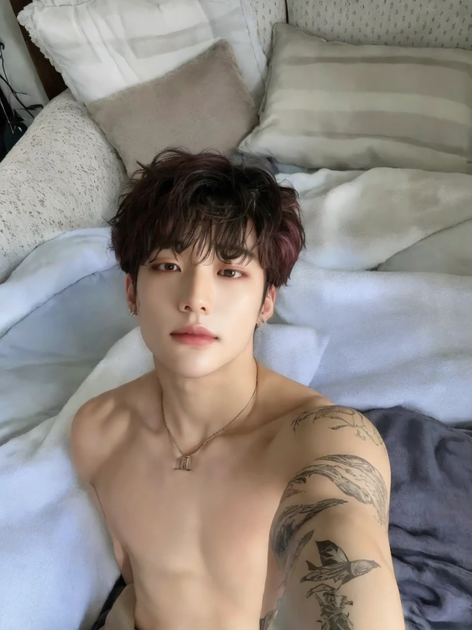 hyunstayv2, front facing, twink, parted lips, (dark pink hair:1.2), dark pink prince regal outfit, (ultra realistic:1.2), (close-up photo:1.1), (gothic european castle background:1.2), (intricate:1.2), (looking at viewer:1.2),