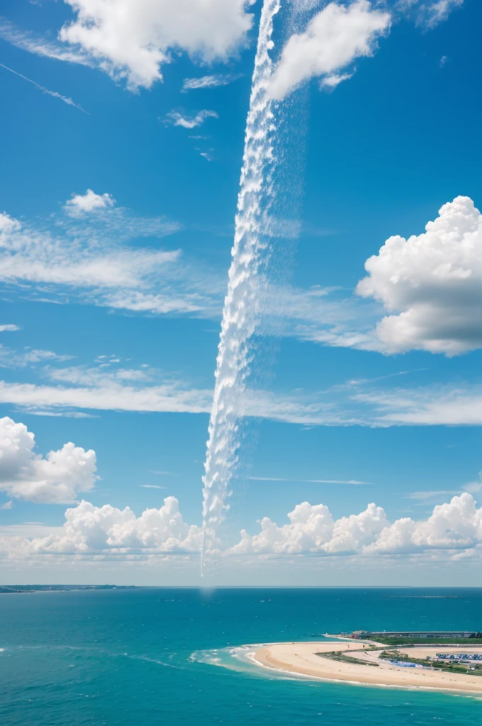 Water to the sky 