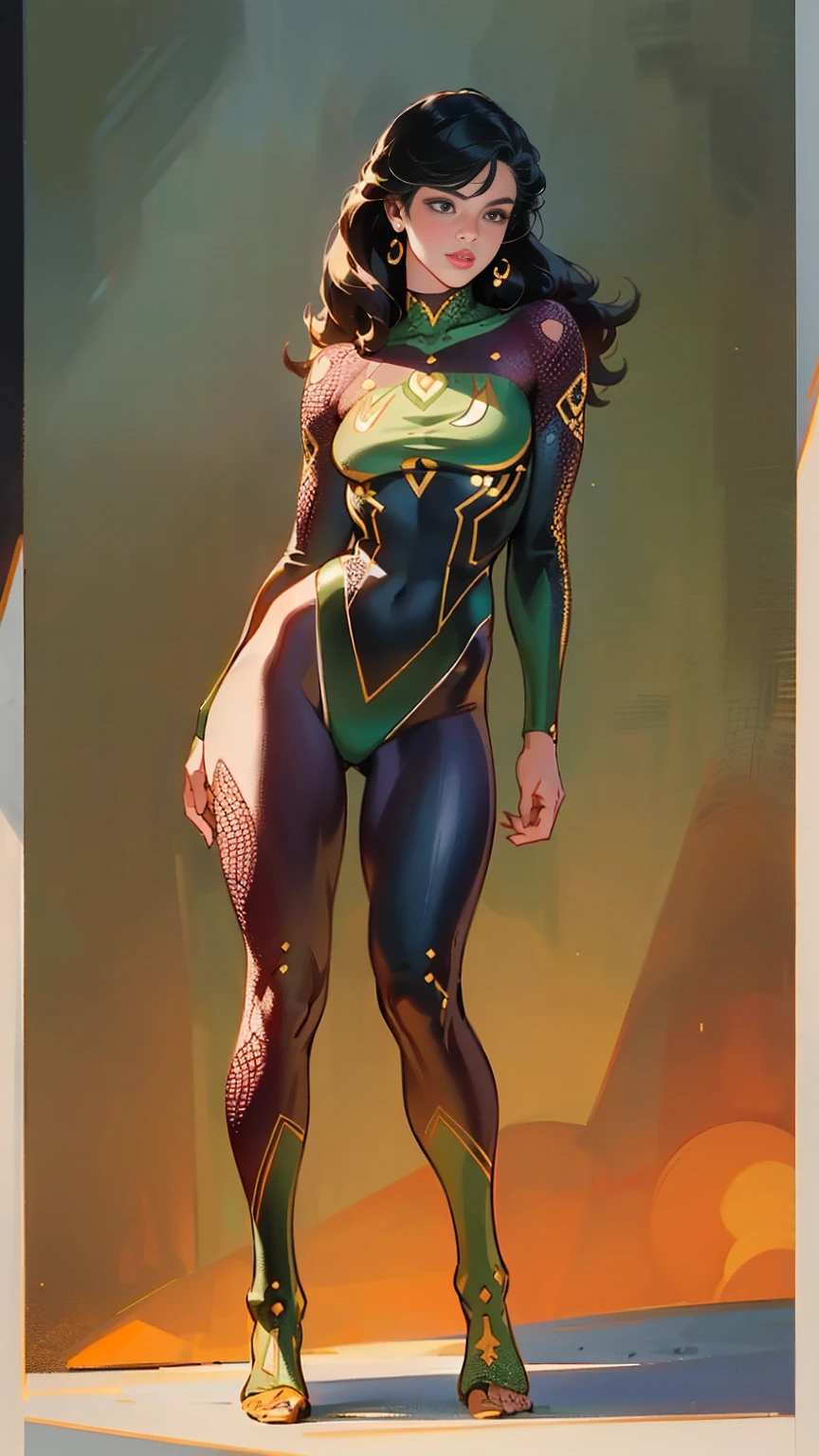 (((full body photo))) (Realistic: 1.3), (Fine details), Quality, (Masterpiece: 1.2), (Realistic: 1.2), (Best quality), (Skin detailed: 1.3), (Intricate details), Ray Tracing, 1 girl, 21 years old, beautiful Irish girl, full body portrait, pearlescent yoga pants: 1.5, camel toes: 1.5, (body paint : 1.1)