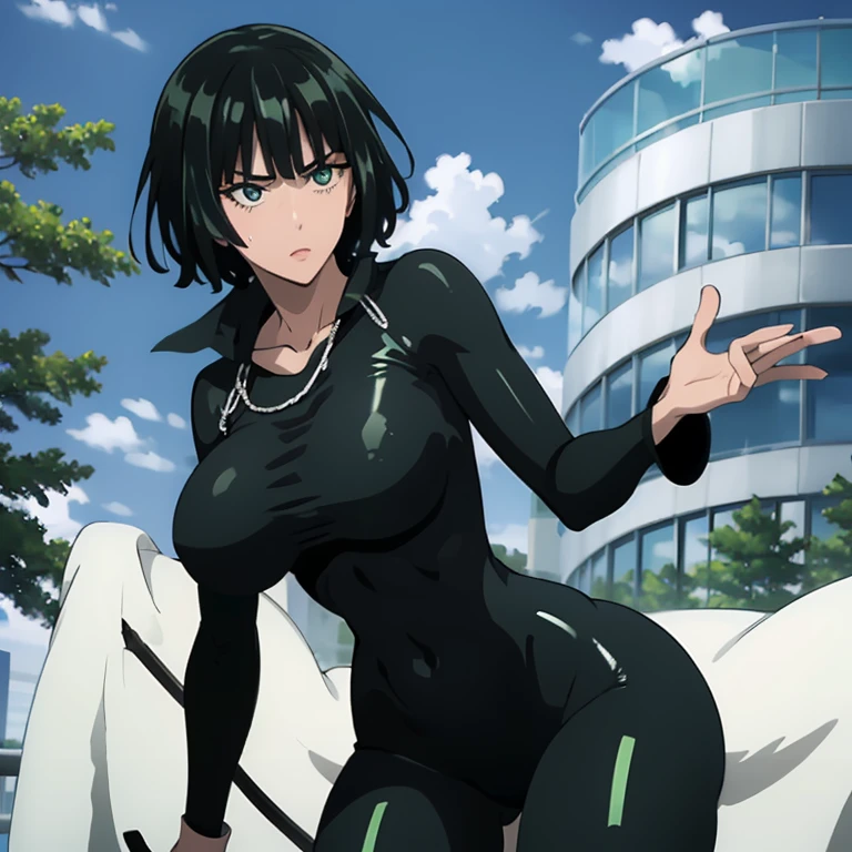 Fubuki, the stunning anime beauty, is currently in the gym, clad in a form-fitting sports bra and tight gym pants that perfectly showcase her figure. After an intense workout session, she takes a well-deserved break, grabbing a towel to wipe off her sweat. Beads of perspiration glisten on her face and trickle down her toned waist, emphasizing her alluring curves. With a bashful yet captivating expression, she steals a glance at the viewer, her eyes reflecting a mix of shyness and embarrassment. The artistry captured in this piece is truly exceptional, showcasing Fubuki in anime style with high definition (HD: 1.4), not a single pixel blurred, capturing her full body view from behind. Her curves accentuated by the tight clothes, her narrow waist contrasting with her sexy hips. Perfection encapsulated with smooth detailing on her whole body