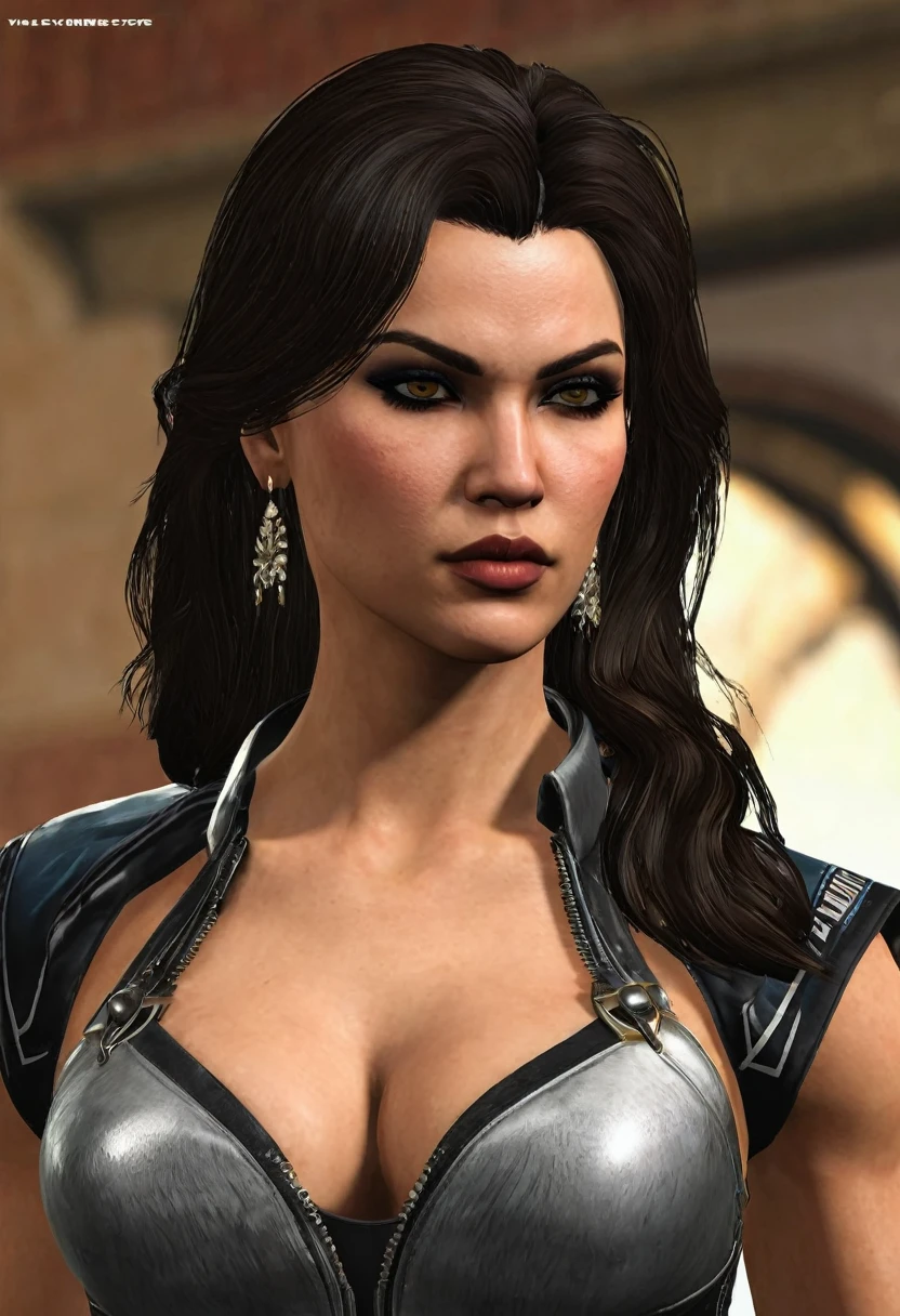 mod of a gta woman Valentina "valkyrie" Vasquez is a woman of approximately 30 years old., of Latin origin, with an imposing presence and a beauty that combines elegance and danger. Her dark hair falls in loose waves over her shoulders., framing an angular face with intensely expressive eyes and well-defined lips. Despite its attractive appearance, His gaze often reflects a cold and calculating determination that reveals his determined and ambitious nature..

valkyrie es alta y posee una figura atlética y esbelta, result of years of physical training and combat. Your physical presence is reinforced by a confident posture and a way of walking that conveys authority and confidence.. Always dress with style and class, preferring tight, elegant suits that highlight his figure and reflect his position in the world of organized crime. full body Regarding his personality, valkyrie es carismática y seductora, capable of skillfully handling both diplomatic treatment and violent confrontation. It&#39;s smart and strategic, always calculating each move and evaluating opportunities to advance his rise within the criminal underworld. Although she can be ruthless when the situation requires it., He also has a protective side towards those he considers part of his inner circle..