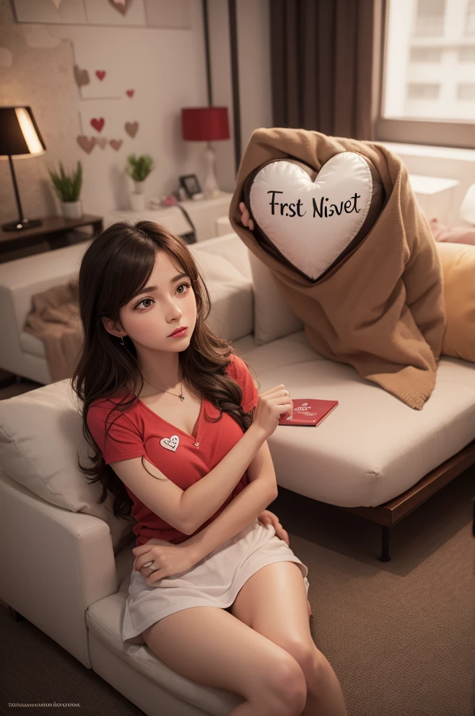3d heart image with the phrase "first love"
por dentro