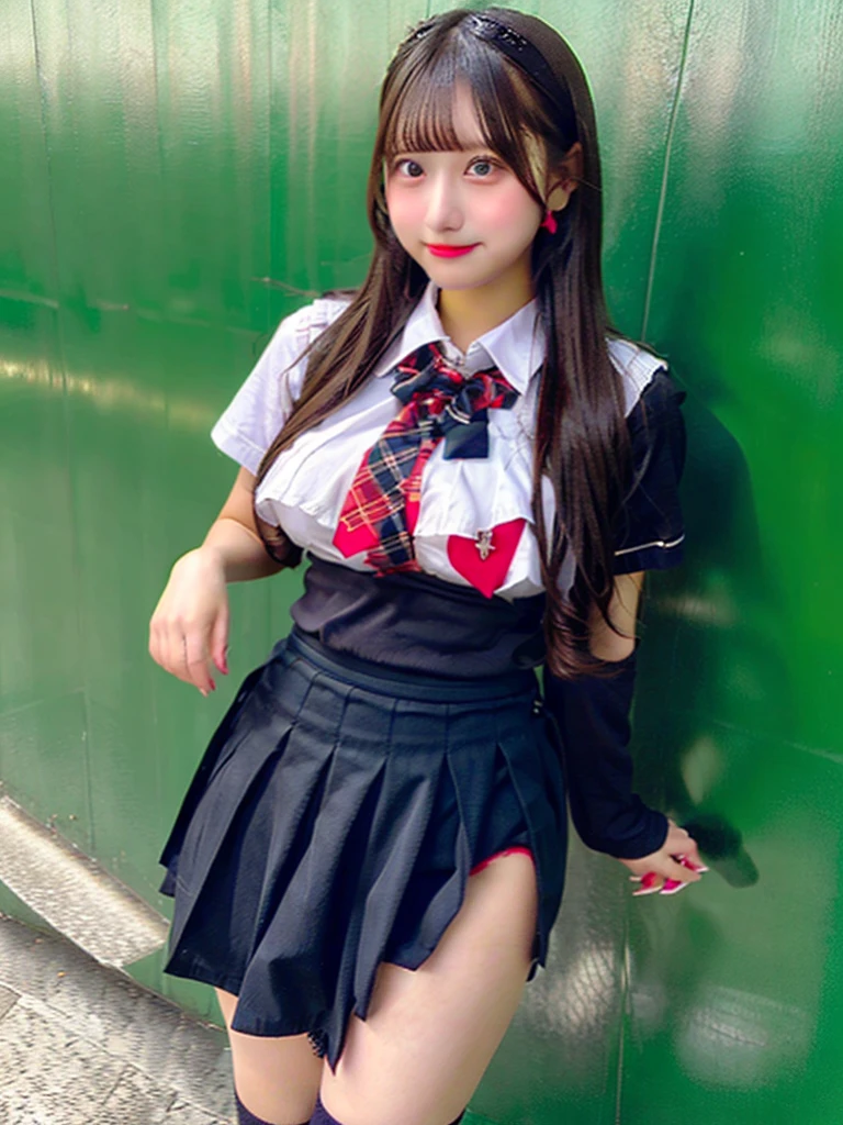 high school girl cute Big Breasts Ass Panchi et al. Sexy skirt ミニskirt