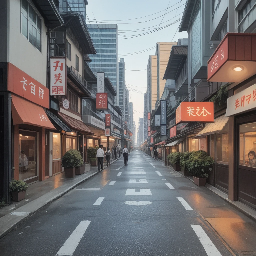 score_4_superior, score_5_superior, score_6_superior, score_7_superior, score_8_superior, score_9,Realistic city background、Japanese Street、Rows of luxury buildings