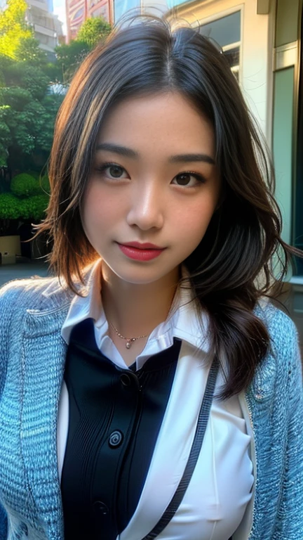 (8K, RAW Photos, 最high quality, masterpiece: 1.2), (Realistic, photoRealistic: 1.37), 1 A woman wearing a Chinese dress standing on the sidewalk, Cityscape, Day, Sunny Morning, Professional Lighting, Photon Mapping, Radio City, Chinese women, Torn, shirt, Woman in a suit, Silk Suit, masterpiece, 最high quality, high quality, High resolution, big , ((Face close-up)),Tingling nipples、Out of breath、Feels good、oh、Endless caressing with a clitoral vibrator、Caressing the vagina with lotion piston、orgasm、