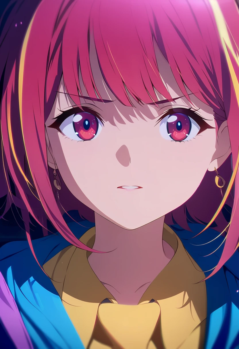 una chica de pelo rojo, se ve muy tierna, sus pechos son grandes, beautiful eyes, vivid colors, dramatic lighting, cinematic composition, 8k, high quality, masterpiece