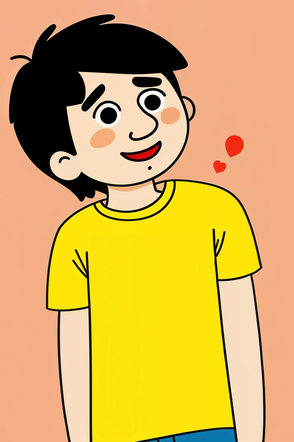 cartoon of a person who is sad because he doesn't know how to ride a bicycle
