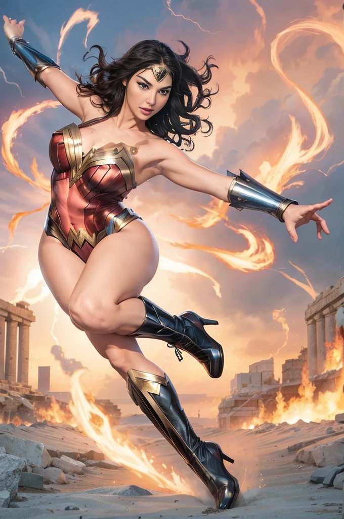 Gal Gadot plays Wonder Woman