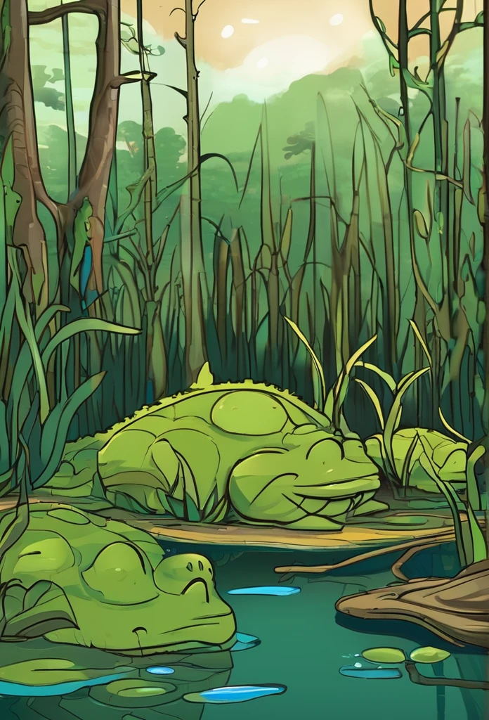 Sleepy swamp