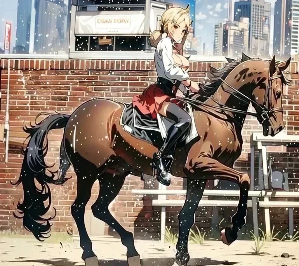 ((best quality)), ((anime masterpiece)), (high detailed), 8k, cinematic lighting, brick wall
