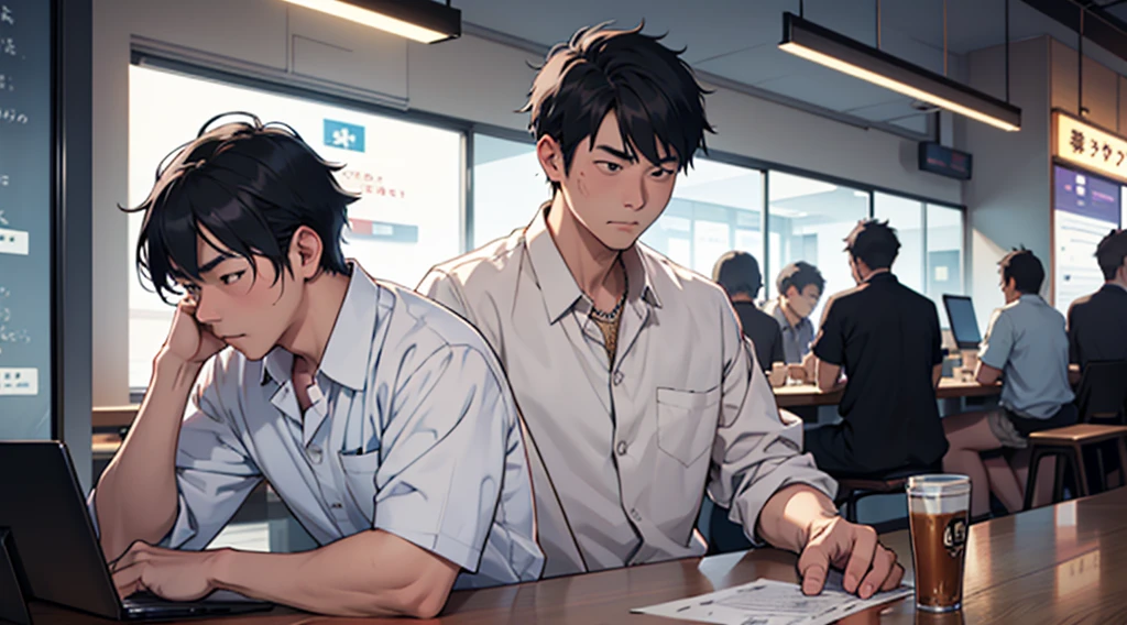 A Boss Who Gives Sick Employees the Cold Shoulder.
Mr. Murakami, the manager of a popular café chain, was a man who put profits before the health of his employees. One day, when Mr. Ito, a part-time worker with a cold and a fever of 39 degrees Celsius, told the manager that he would take the day off, Mr. Murakami coldly told him, "It's emotional to take a day off for something like that. There is no one to take her place, so come on out," he said coldly. In the end, Mr. Ito was forced to go to work despite his high fever, and his symptoms later worsened and he was hospitalized for a week. Furthermore, the infection spread from Mr. Ito to other employees, and the store's operations were disrupted. This incident was spread on social networking services, and the corporate image of the cafe chain was damaged. Eventually, Manager Murakami was transferred to another department, but the management's slow response to the loss of employee trust also drew criticism.