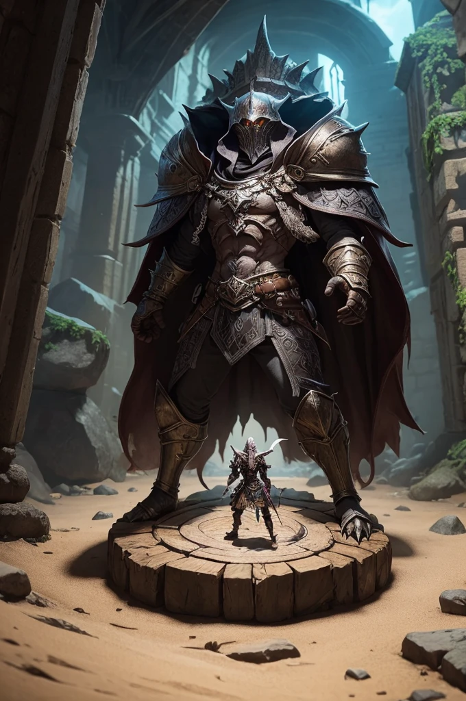 Um logo de rpg com a frase dungeon and monsters escrita nela