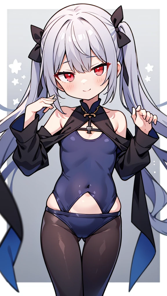 First place girl,Dark blue twin tails,Soothing,Red eyes,black,镂空Bodycon swimsuit,Pantyhose,半透明Black Silk,Smile,蓝色Bodycon swimsuit,Bodycon swimsuit,wizard帽,belly button,Navel,Black Silk,middle Ages,shawl,wizard,Infatuation,Tempting