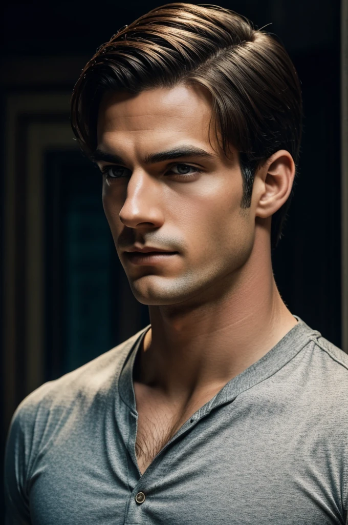 A photo of Spider-Man, No mask, 1920s, Handsome, Delicate face, Looking at the camera, portrait, 8K Ultra HD, high quality