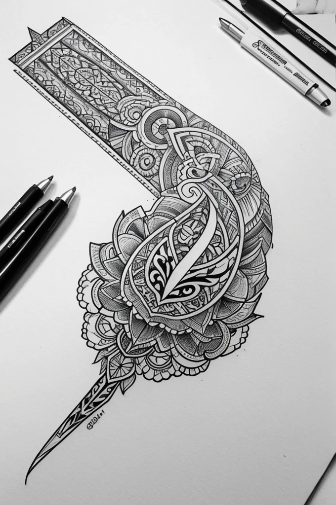 Create sketches of tattoos related to cancerbero