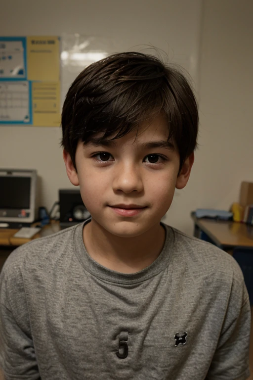 a boy was in fifth grade.