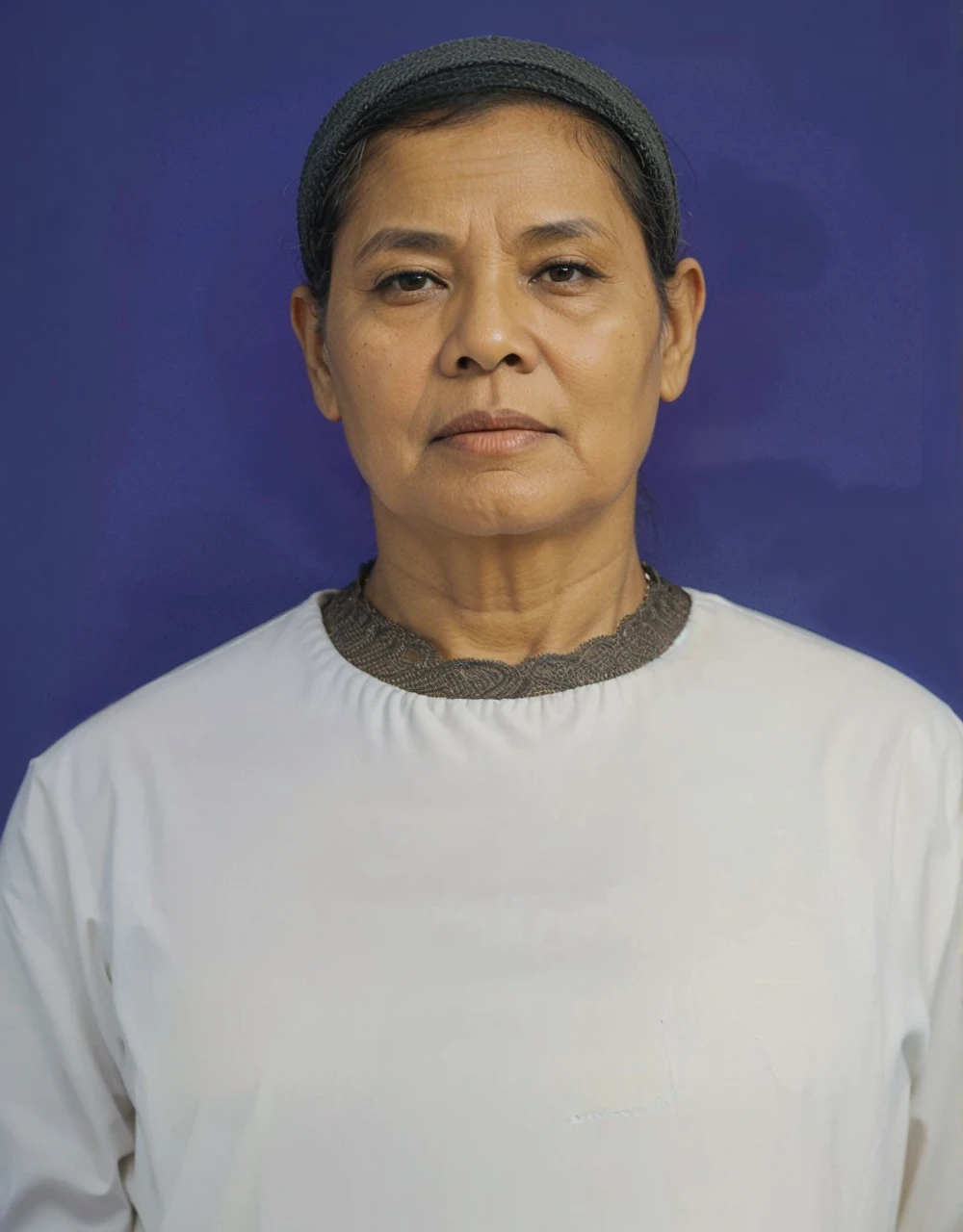 Grandmother Muslim from indonesian