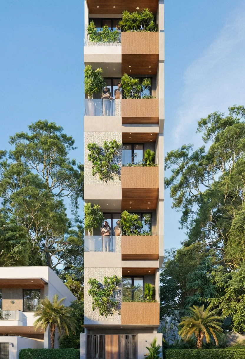 Raw photo,Masterpiece, high quality, best quality, authentic, super detail,
exterior, outdoors, house style modern on the street, glass windows, gate, wooden ceiling,
road,pavement, trees, sky, cloud, (daylight:1.1)