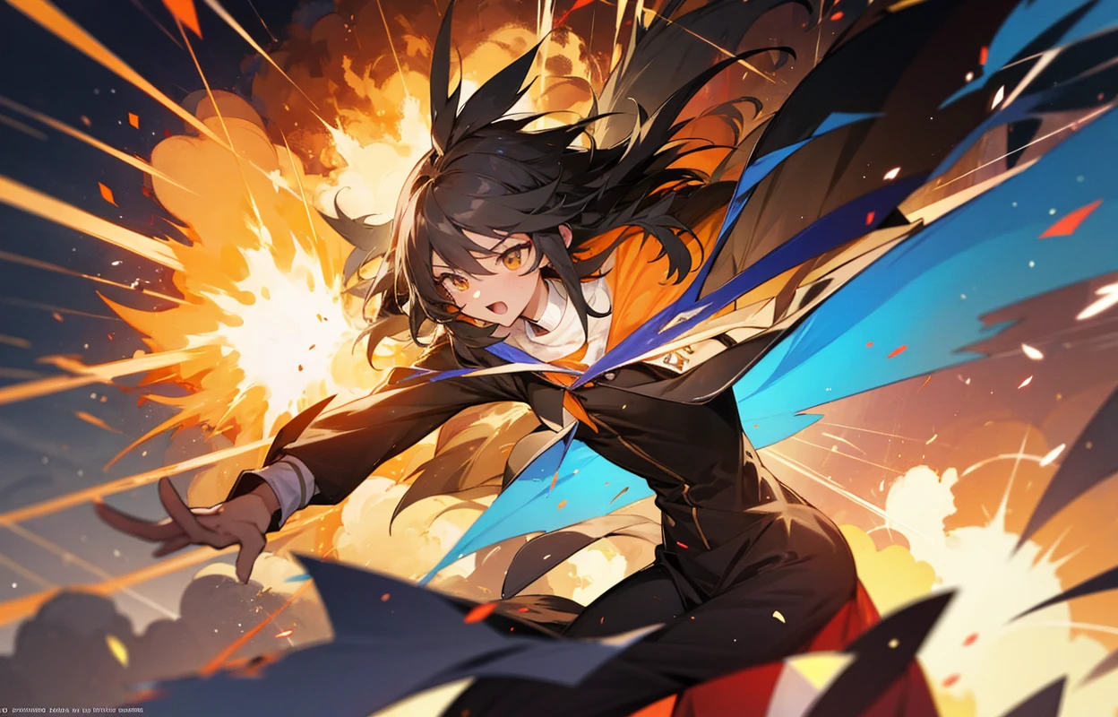 Une explosion