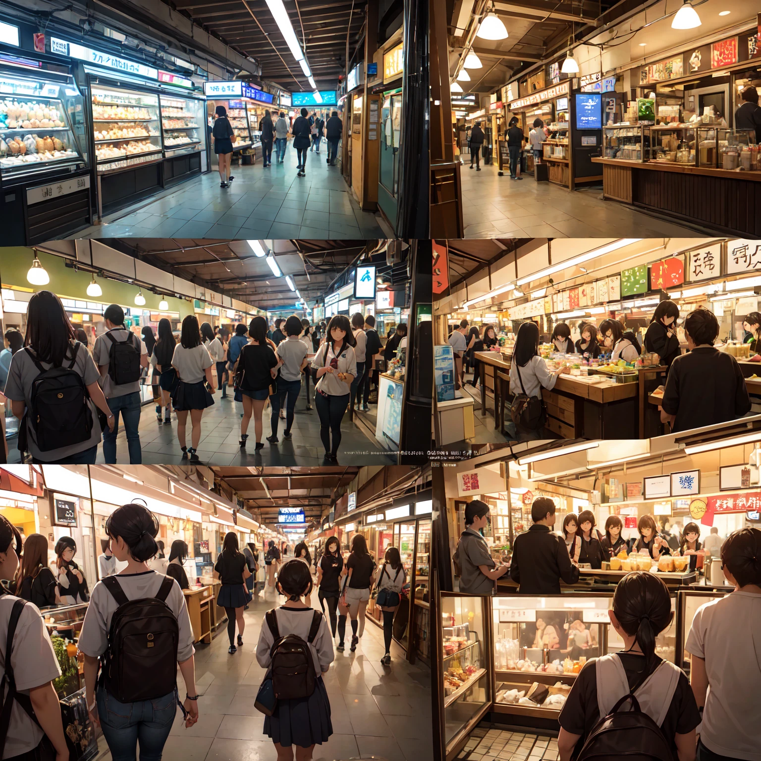 (masterpiece、Highest quality)、(Photorealistic photography)、1 picture、(Japan's dimly lit underground mall)、Japan favelas、13 years old、、Showa Retro、Detailed and cute face、Poor conditions、(Underground hot spring facilities)、shaved ice、Sale of drinks、Unsanitary and dim、(stage)、(Big bath)、Shady Red Light District、diet、(Many female junior high school students)、(Prostitute)、へにょへにょしたsmile、Happy schoolchildren、Perfect Anatomy、smile