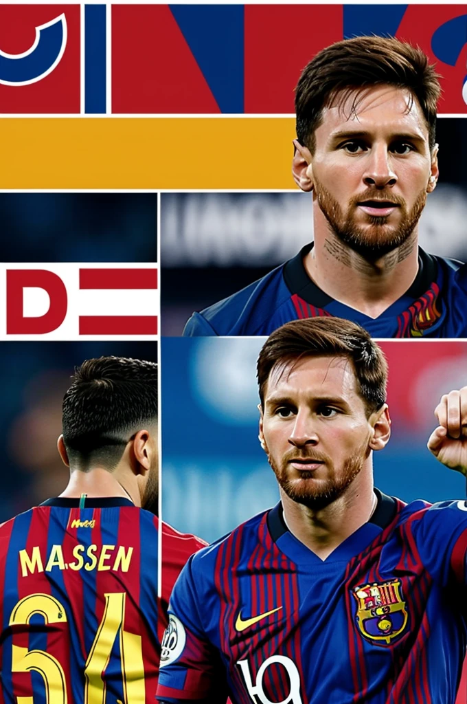 Hazme un collage de Messi