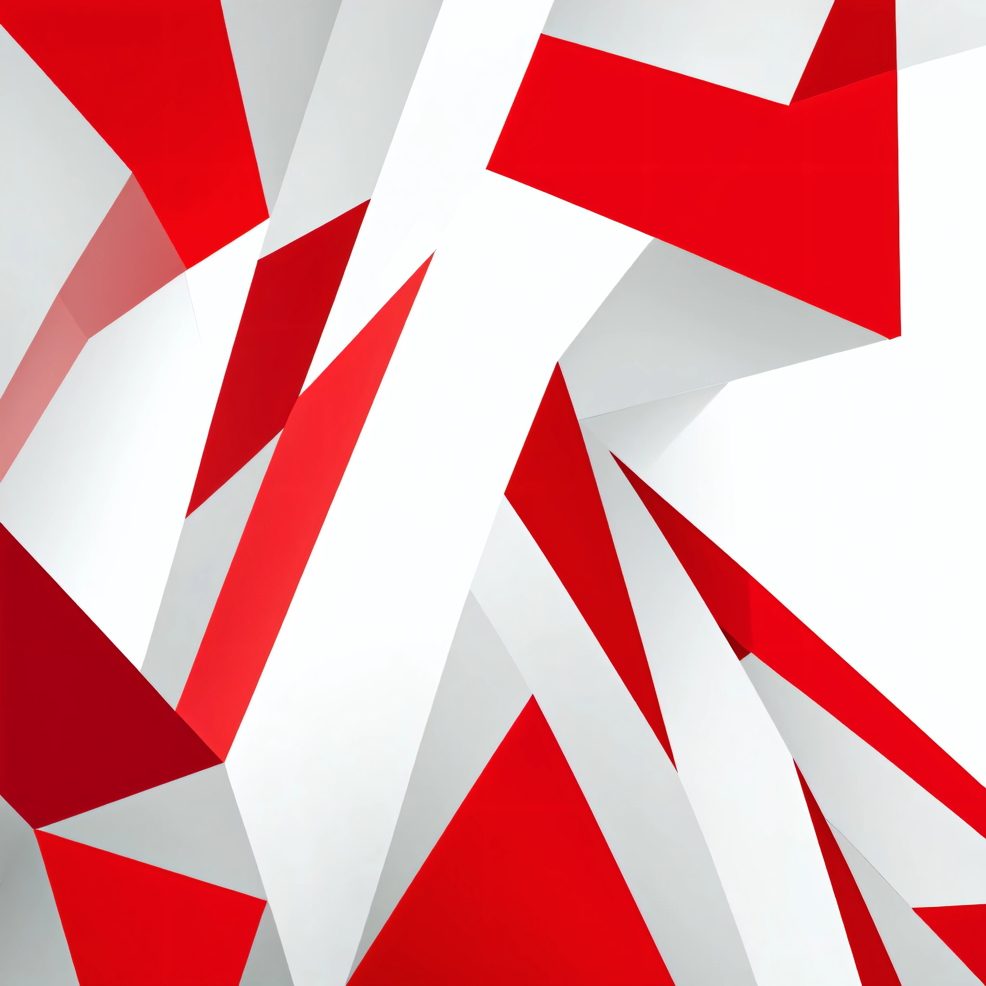 abstract geometric background white and red color theme