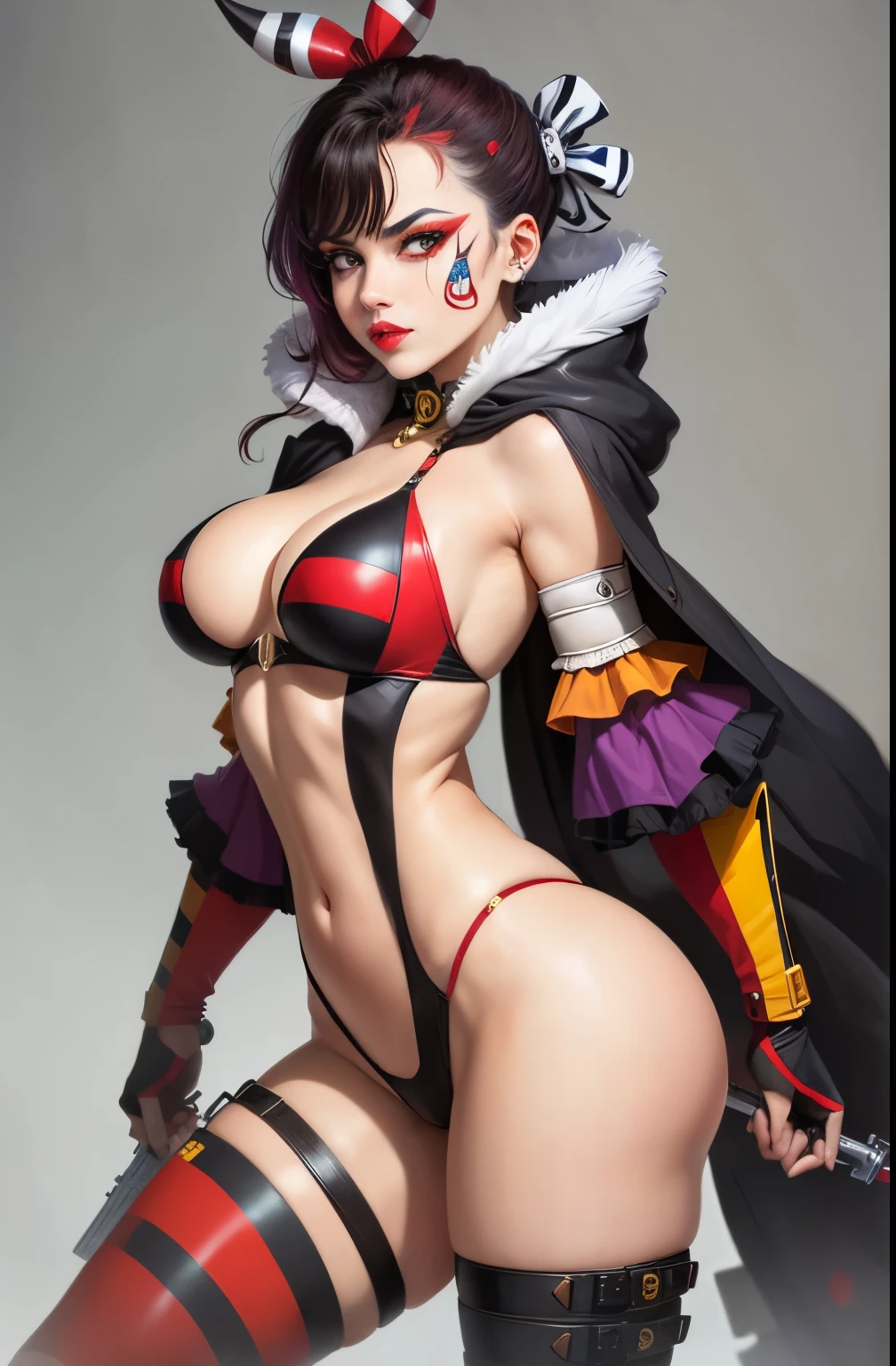 harlequin weapons face