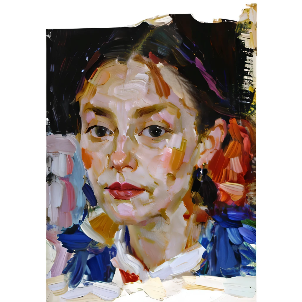 painting of a woman black hair, painterly portrait, digital oil on canvas, portrait in the style of craola, inspired by Yanjun Cheng, 4k oil on linen, 8k resolution.oil on canvas, digital oil painting, portrait no. 1, inspired by, oil on canvas