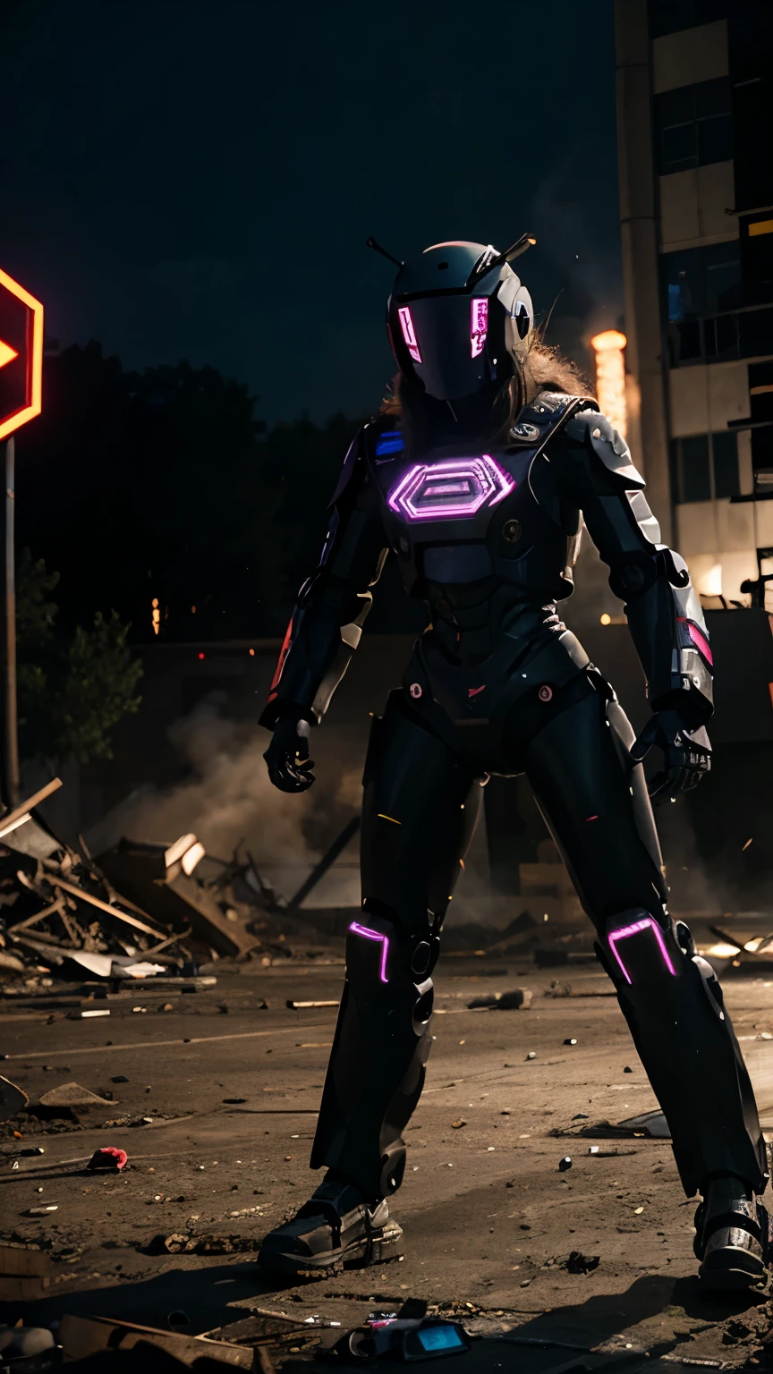 Rave robot destruction