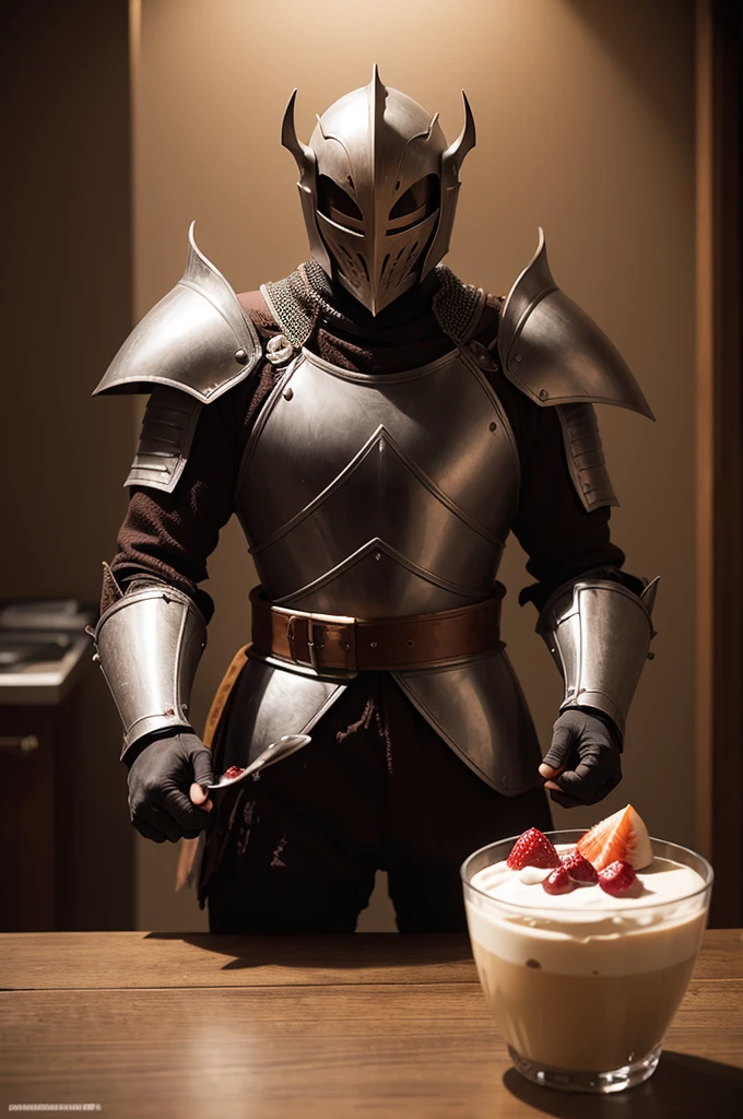 Create a pudding knight image