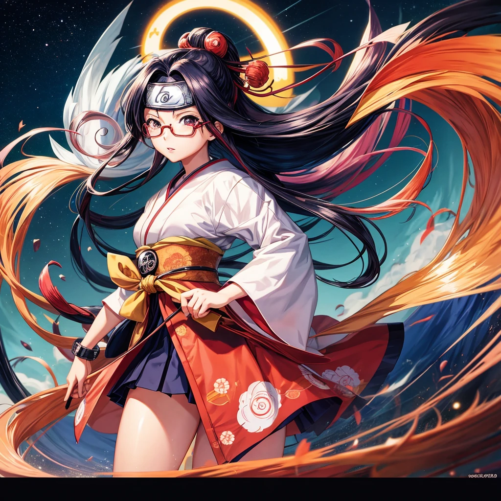 Japanese cartoons girl with glasses and long hair, Japanese cartoons visual of a cute girl, Japanese cartoons style. 8K, pin on Japanese cartoons, Japanese cartoons vibes, Japanese cartoons style 4 k, Japanese cartoons moe artstyle, Japanese cartoons aesthetic, Japanese cartoons girl desktop background, Japanese cartoons visuals, Japanese cartoons girl with real hair, ethereal Japanese cartoons, Japanese cartoons girl with long hair, beautiful Japanese cartoons portrait , Japanese cartoons , Naruto, Naruto Japanese cartoons, Sharingan background, at night, dark , Sharingan , wearing Naruto headband