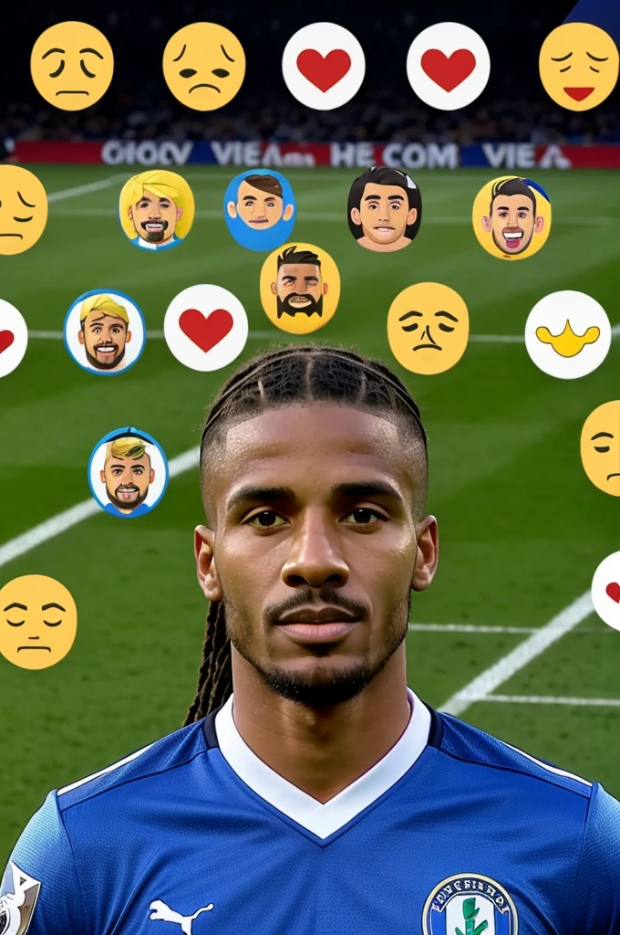 A video of guessing a footballer with riddle emojis